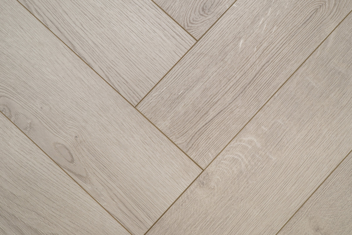 Vergrijsd Eiken - Laminaat Visgraat