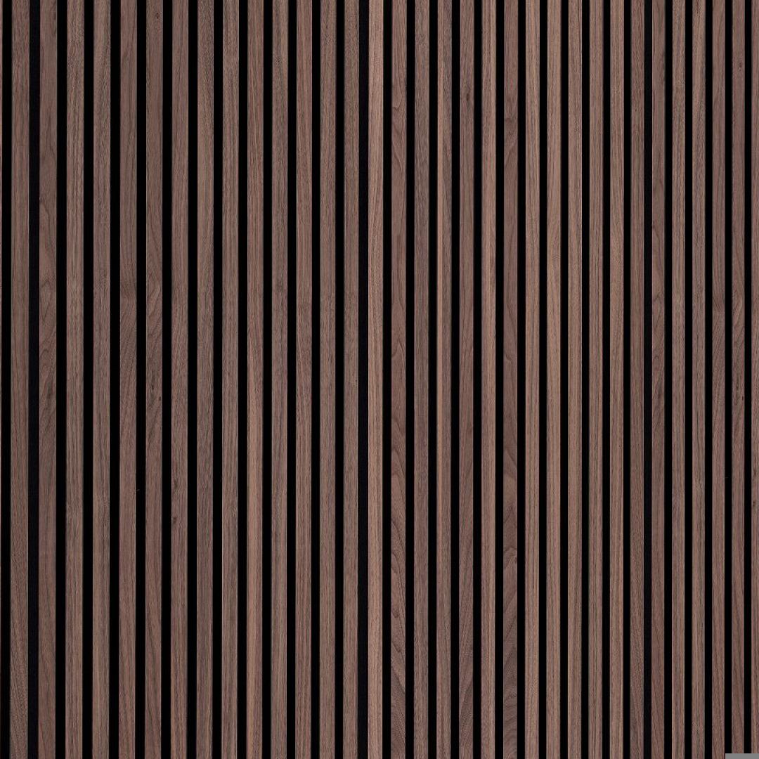 Silentlines - Walnoot - Lattenwand