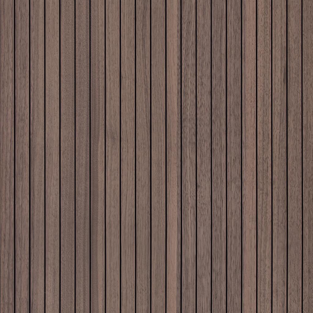 Silentlines Flexibel - Walnoot - Lattenwand (2 panelen / pak)