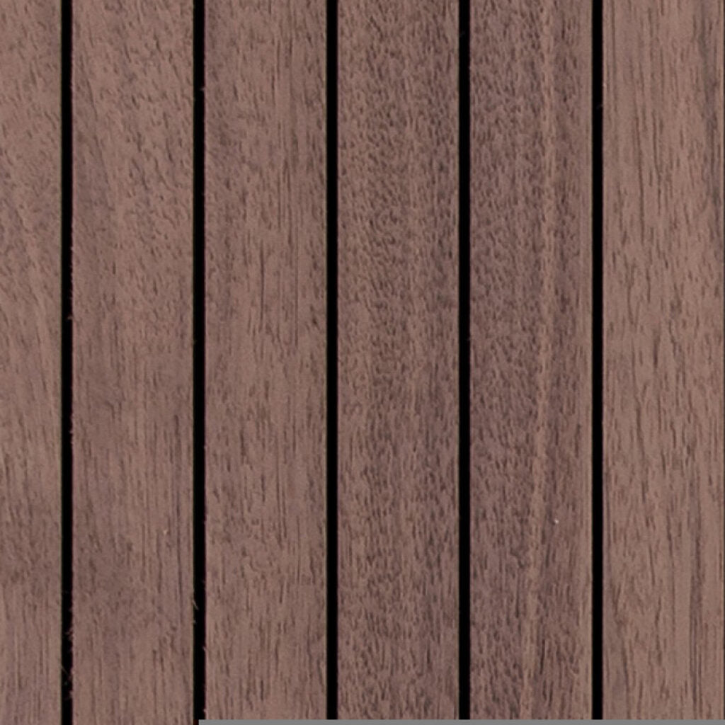 Silentlines Flexibel - Walnoot - Lattenwand (2 panelen / pak)