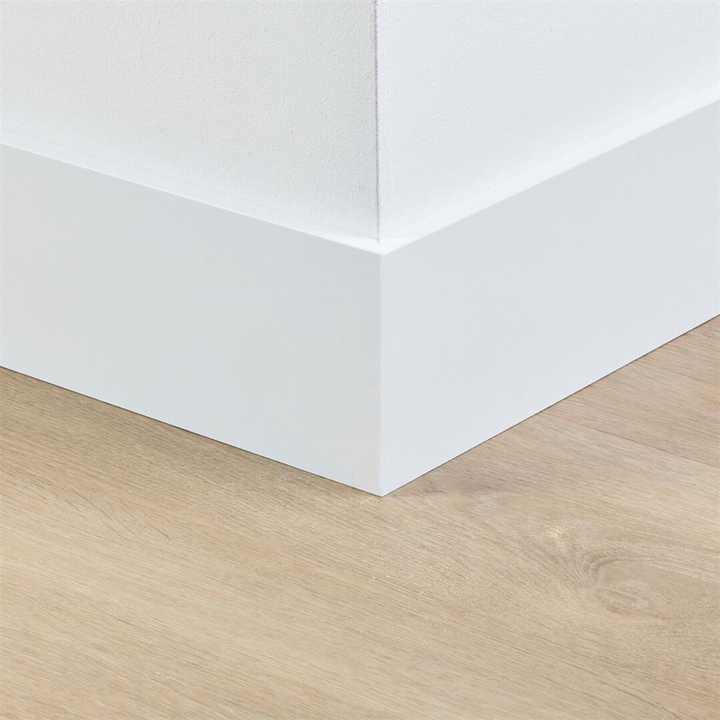 Co-pro Folieplint - Amsterdam Wit - 120x12x2400mm