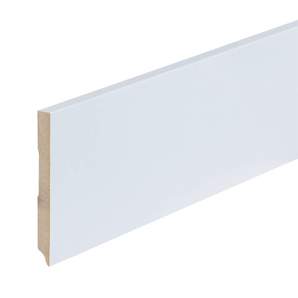 Co-pro Folieplint - Amsterdam Wit - 120x12x2400mm