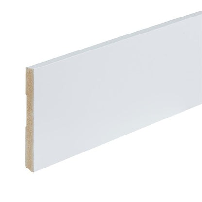 Co-pro Gelakte Plint - Amsterdam Wit - 120x12x2400mm