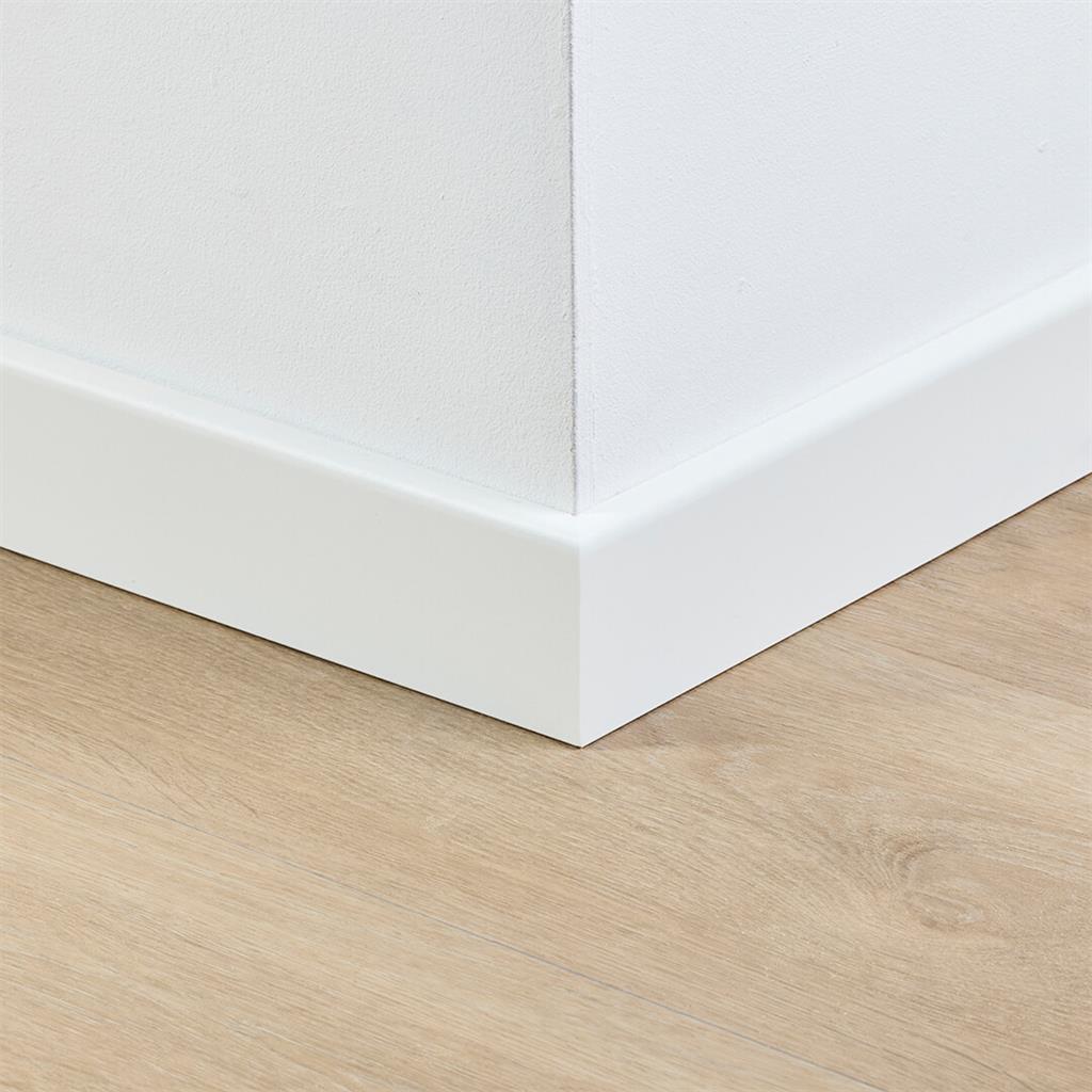 Co-pro Gelakte Plint - Berlijn Wit - 70x12x2400mm