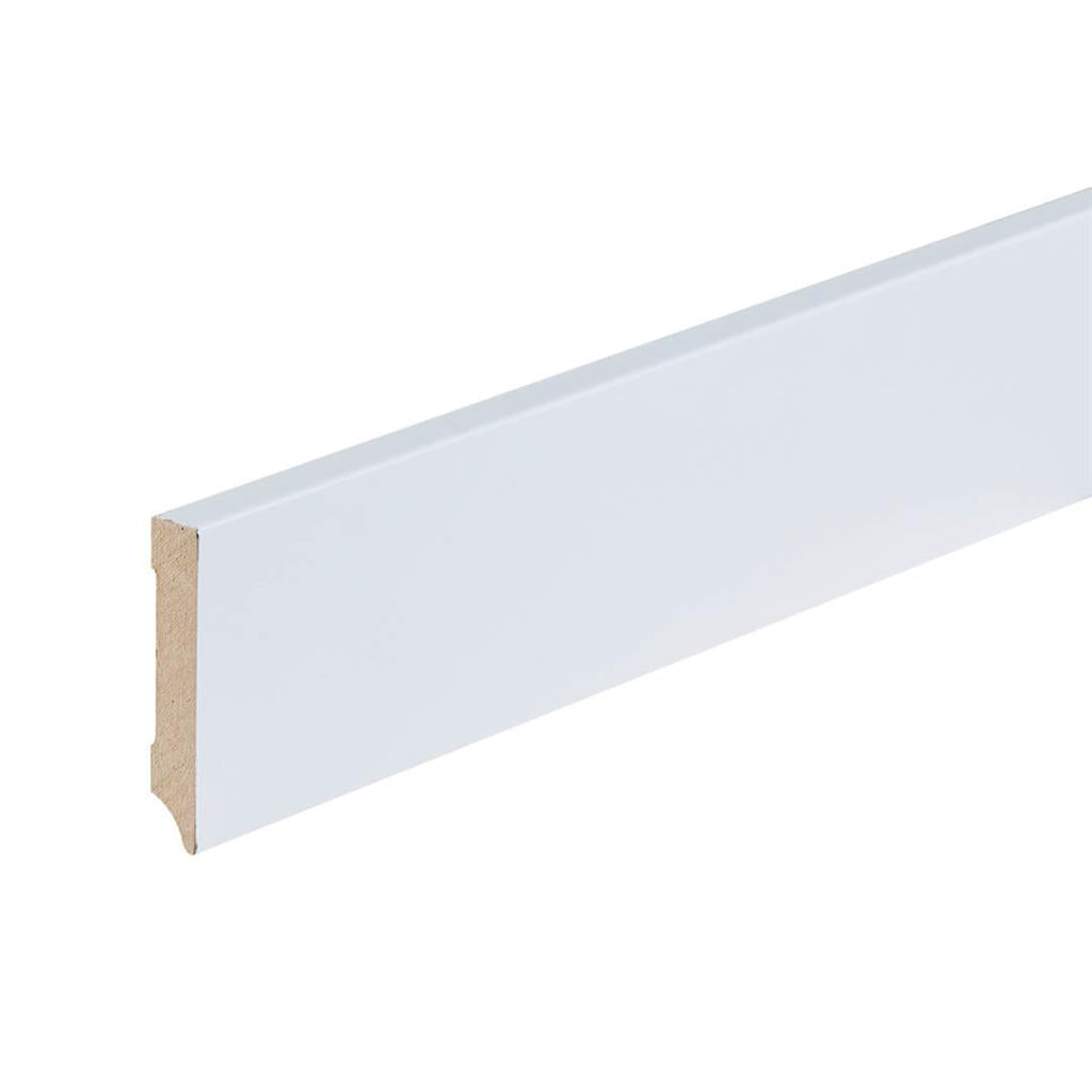 Co-pro Folie Plint - Amsterdam Wit - 70x12x2400mm