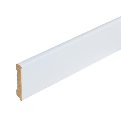 Co-pro Folie Plint - Berlijn Wit - 70x12x2400mm