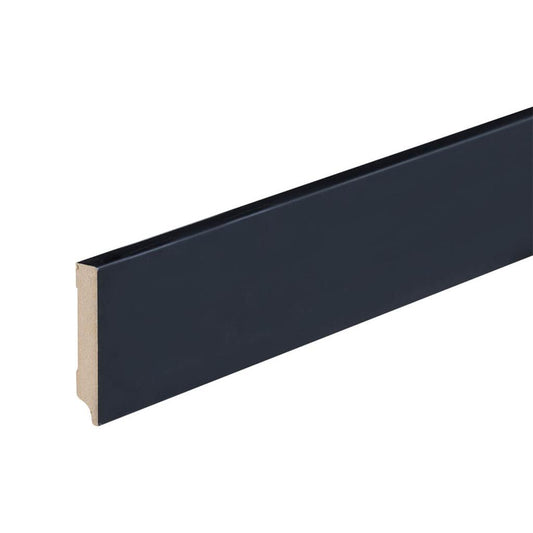 Co-pro Folie Plint - Amsterdam Zwart - 70x12x2400mm