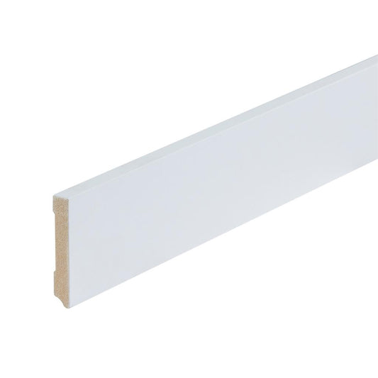 Co-pro Gegronde Plint - Amsterdam Wit - 70x12x2400mm
