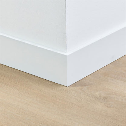 Co-pro Gegronde Plint - Amsterdam Wit - 90x12x2400mm
