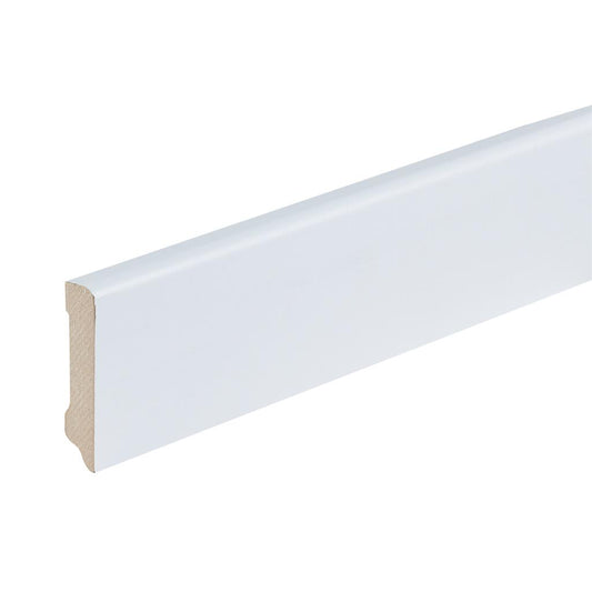 Co-pro Folie Plint - Berlijn Wit - 70x15x2400mm