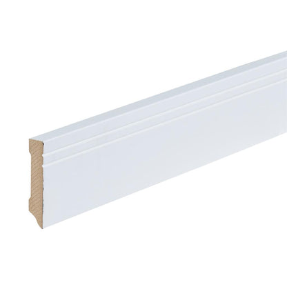 Co-pro Gelakte Plint - Milaan Wit - 70x15x2400mm