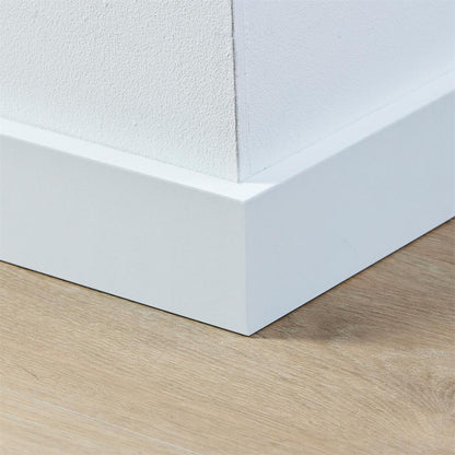 Co-pro Gegronde Plint - Amsterdam Wit - 70x15x2400mm