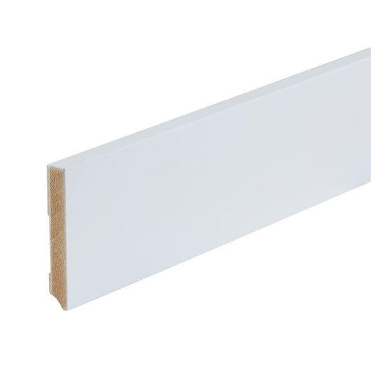 Co-pro Gegronde Plint - Amsterdam Wit - 120x15x2400mm