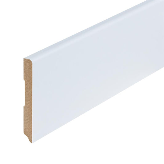 Co-pro Folie Plint - Berlijn Wit - 120x15x2400mm