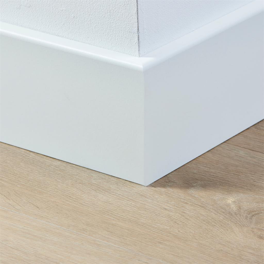 Co-pro Gelakte Plint - Berlijn Wit - 120x15x2400mm