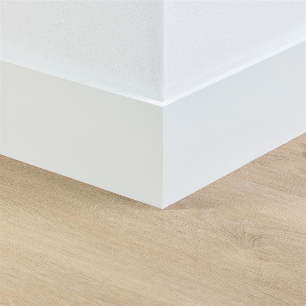 Co-pro Gelakte Plint - Amsterdam Wit - 120x9x2400mm