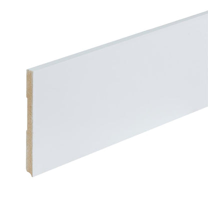 Co-pro Gelakte Plint - Amsterdam Wit - 120x9x2400mm