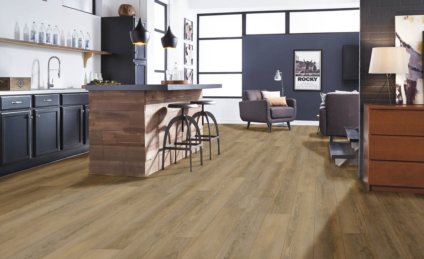 Olympia Pine Natural - City 5604 (rigid click)