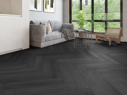 Summerfield Charcoal - Firmfit Silent Visgraat 7801 (rigid click)