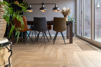 Bruin Eiken - Laminaat Visgraat