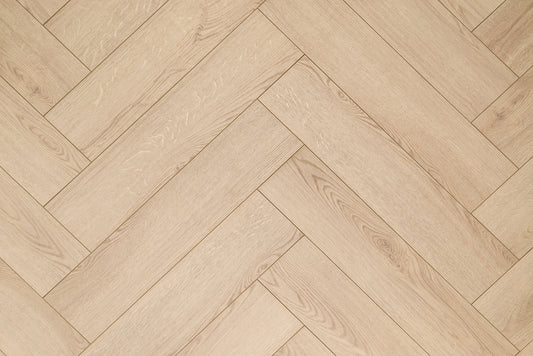 Crème Eiken - Laminaat Visgraat