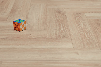 Mat Wit Eiken - Laminaat Visgraat