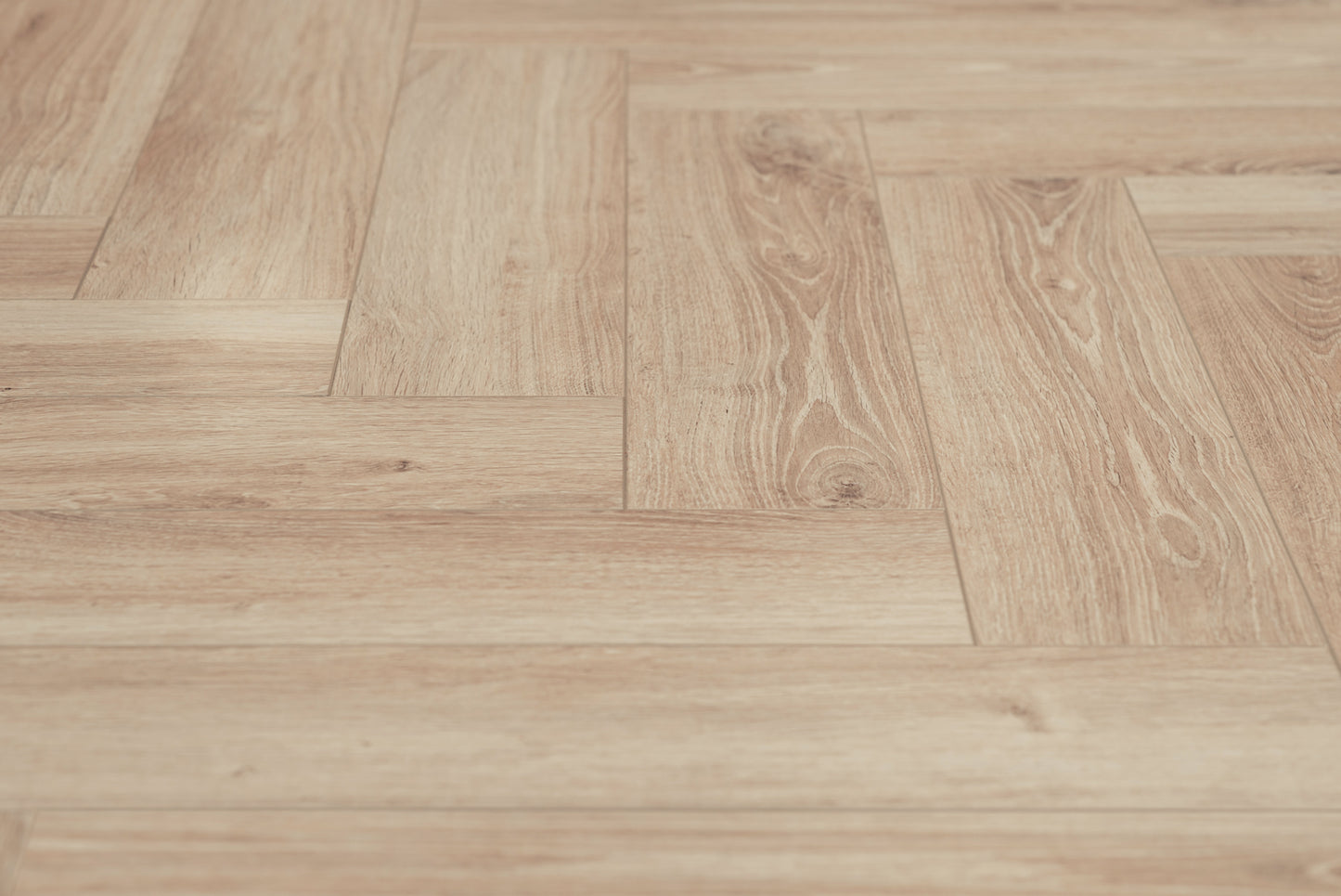 Mat Wit Eiken - Laminaat Visgraat