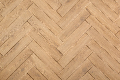 Bruin Eiken - Laminaat Visgraat