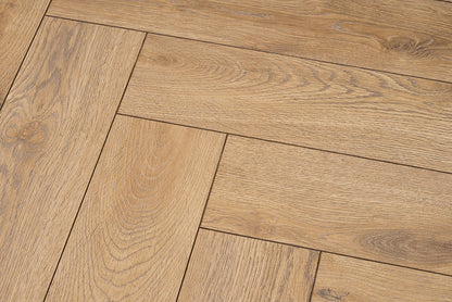 Bruin Eiken - Laminaat Visgraat