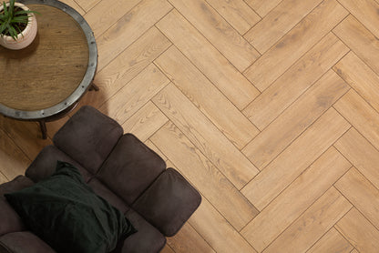 Bruin Eiken - Laminaat Visgraat