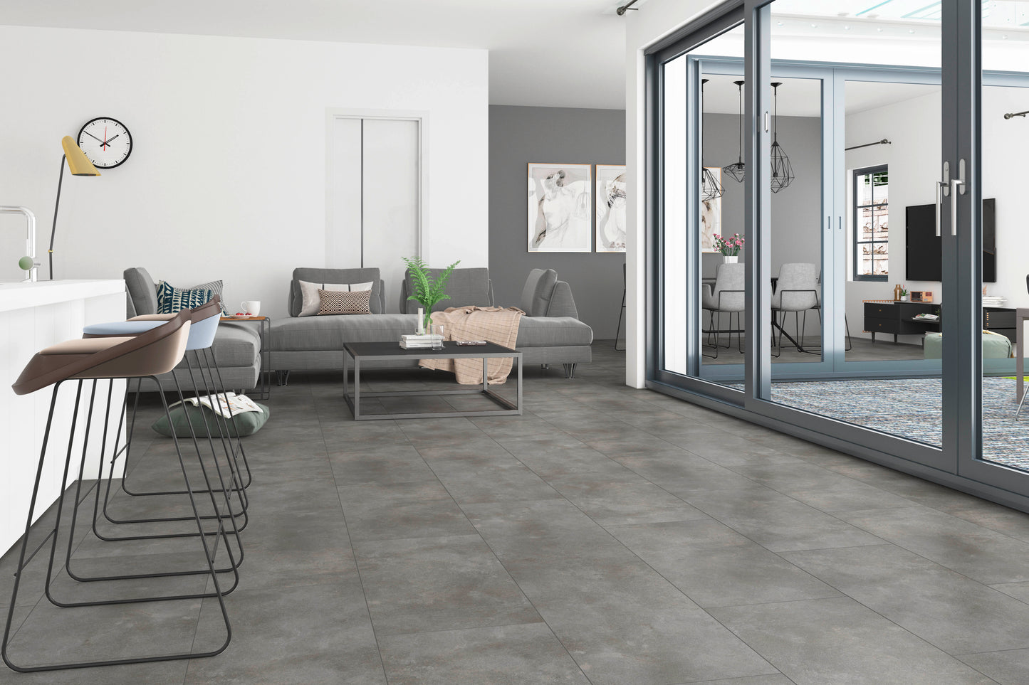 Concrete Grey - Grande 5502 (rigid click)