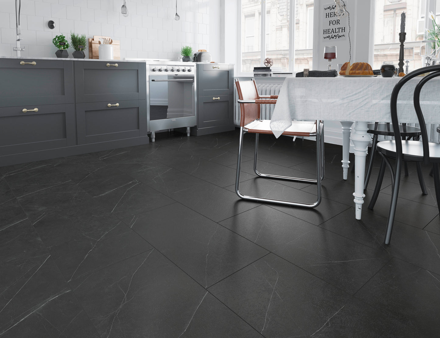 Marble Black - Grande 5503 (rigid click)