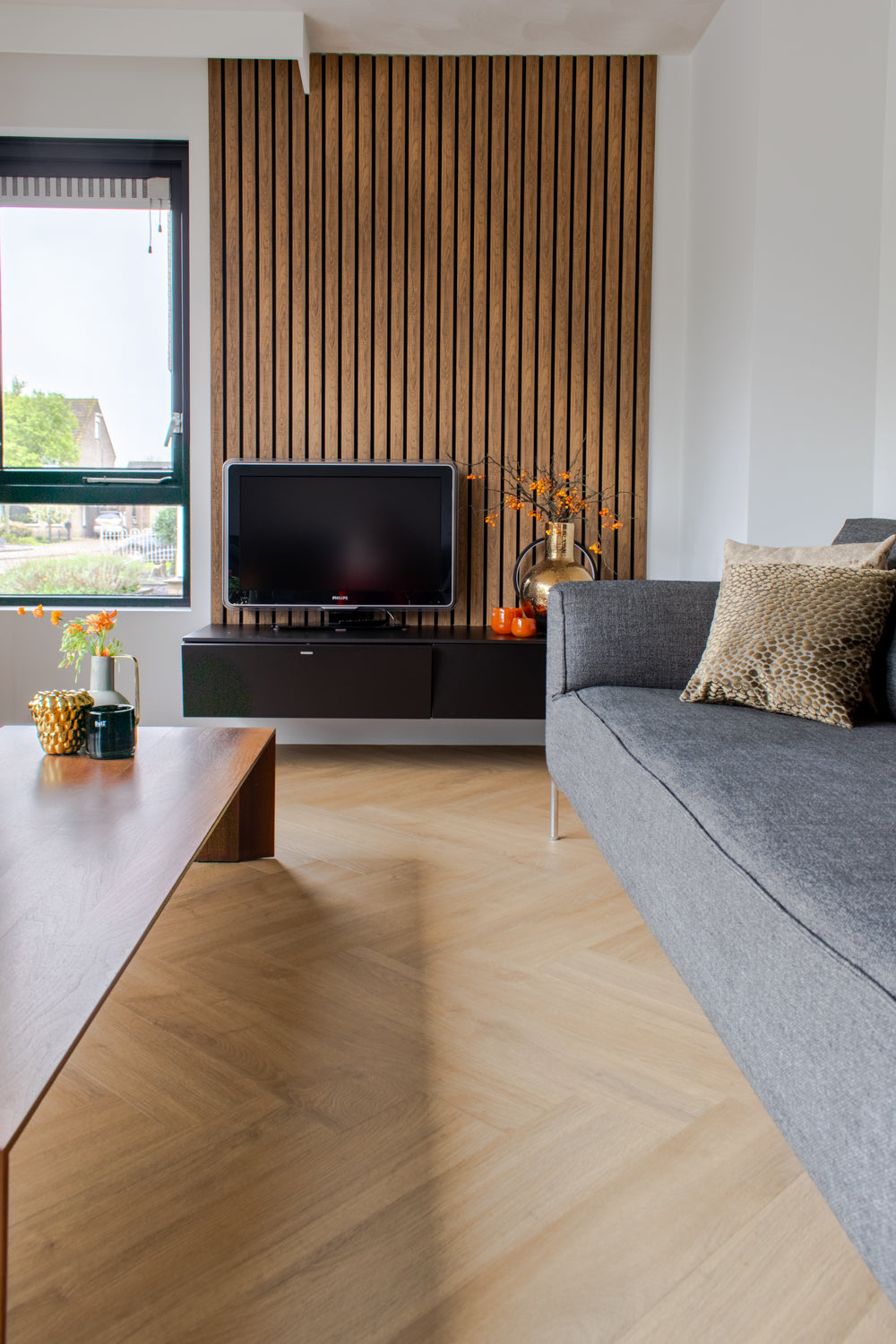 Naturel - Oakland Visgraat 6201 (dryback)