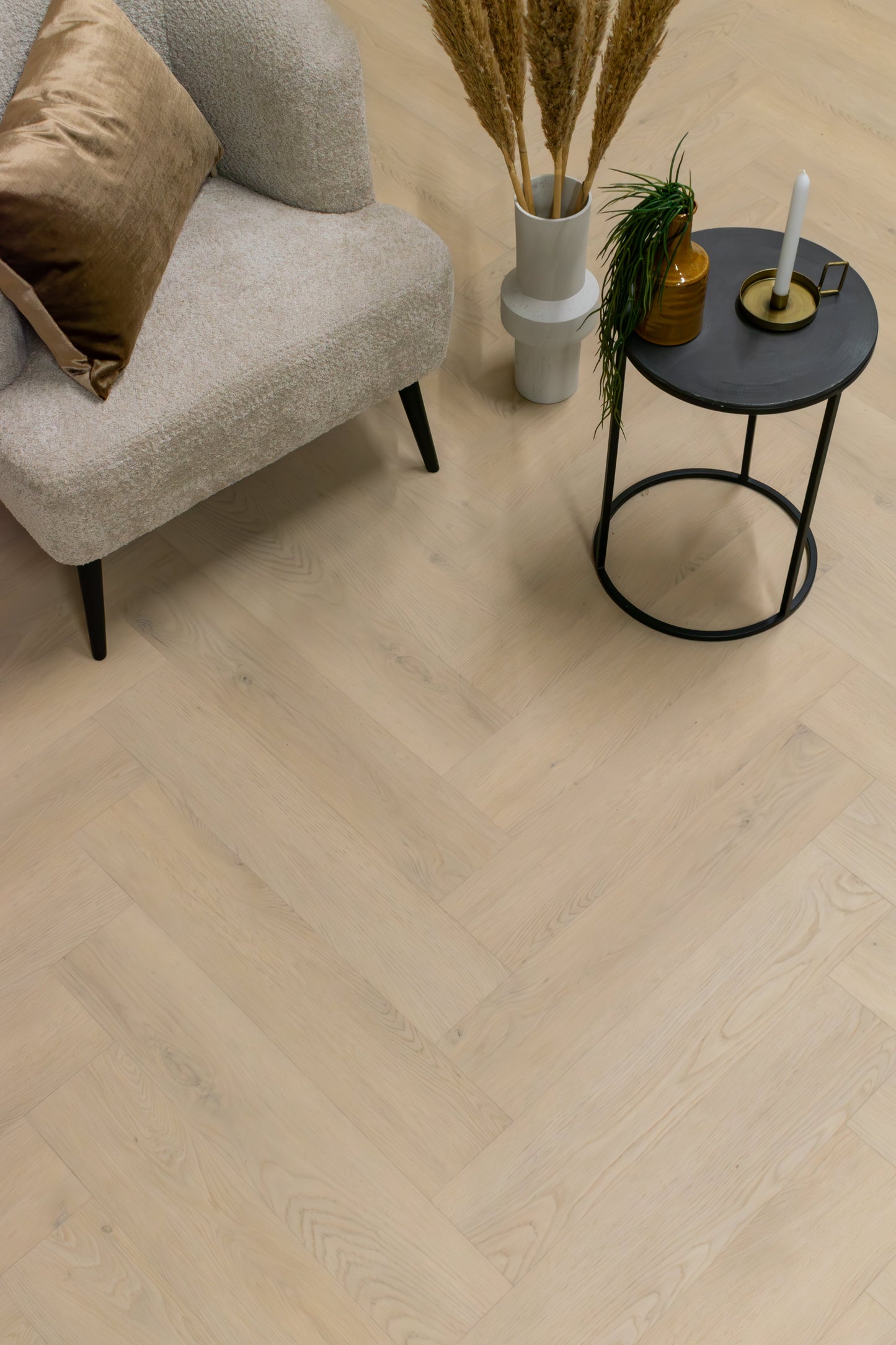 Beige - Mystiq Visgraat 2901 (rigid click)