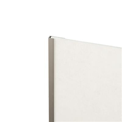 Start- en eindprofiel RVS pvc wand