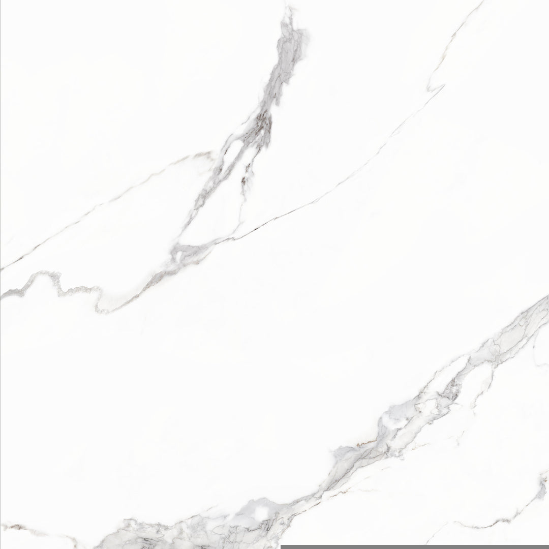 Wandpaneel Marmer Wit Glanzend - 260x90x0.5 cm