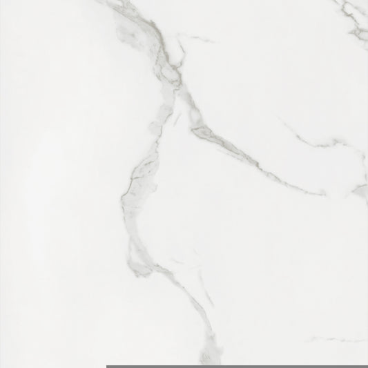 Wandpaneel Marmer Wit Mat - 260x90x0.5 cm