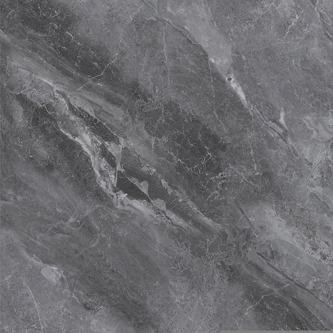 Wandpaneel Marmer Grijs Glanzend - 260x90x0.5 cm