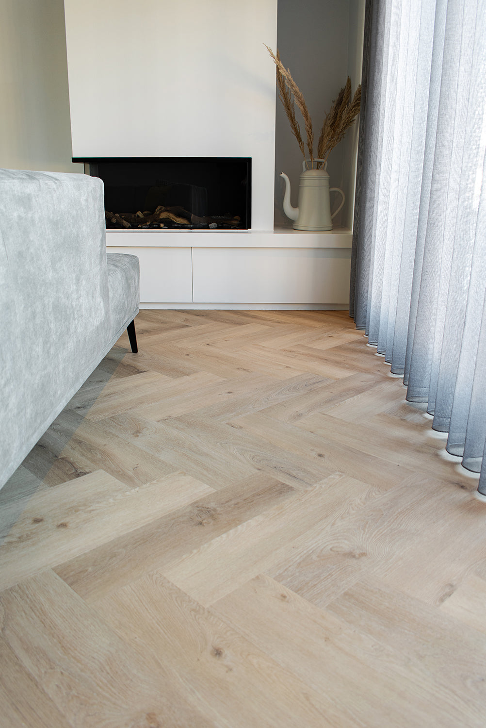 Prestige Oak Natural - Vario Visgraat 5400 (rigid click)