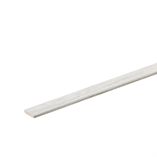 Plakplint - Eiken Rook Wit - 9901