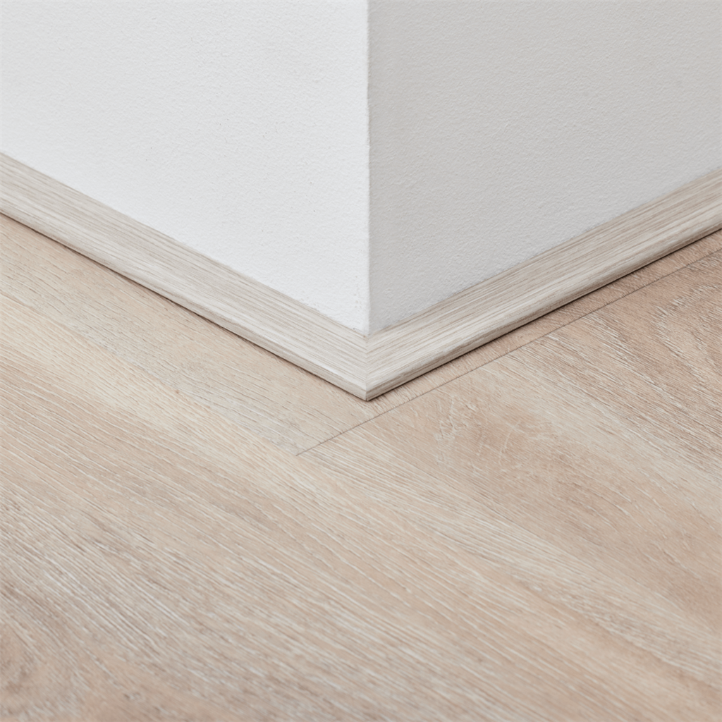 Plakplint -  Grijs Geborsteld - 8656