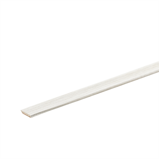 Plakplint - Teak Wit - 9913